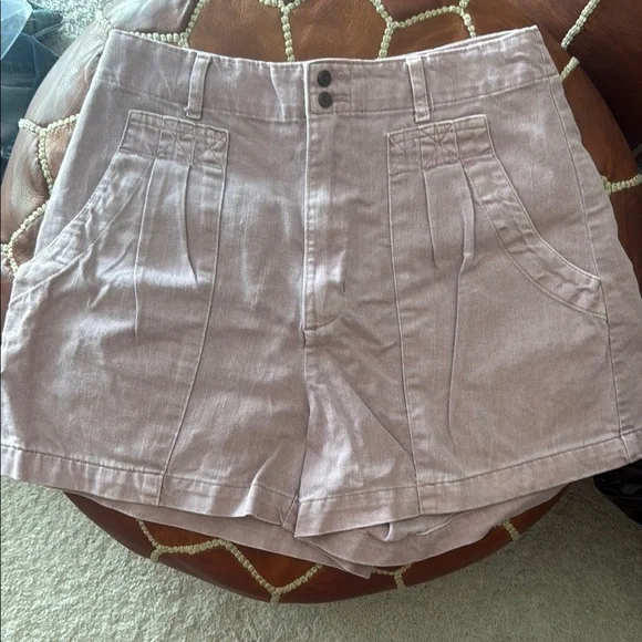 Universal Thread Tan High Waist Shorts - Picture 1 of 6